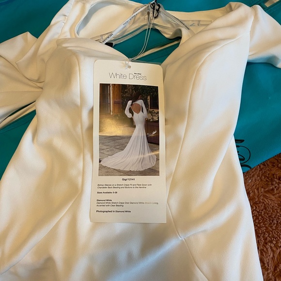Beautiful Wedding Gown! Never worn. Size 10 altered to size 6. - Picture 11 of 12